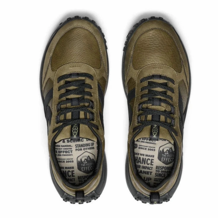 Keen Men's KS86 Sneaker - Dark Olive/Black Field Of Lost Shoes Movie Trailer