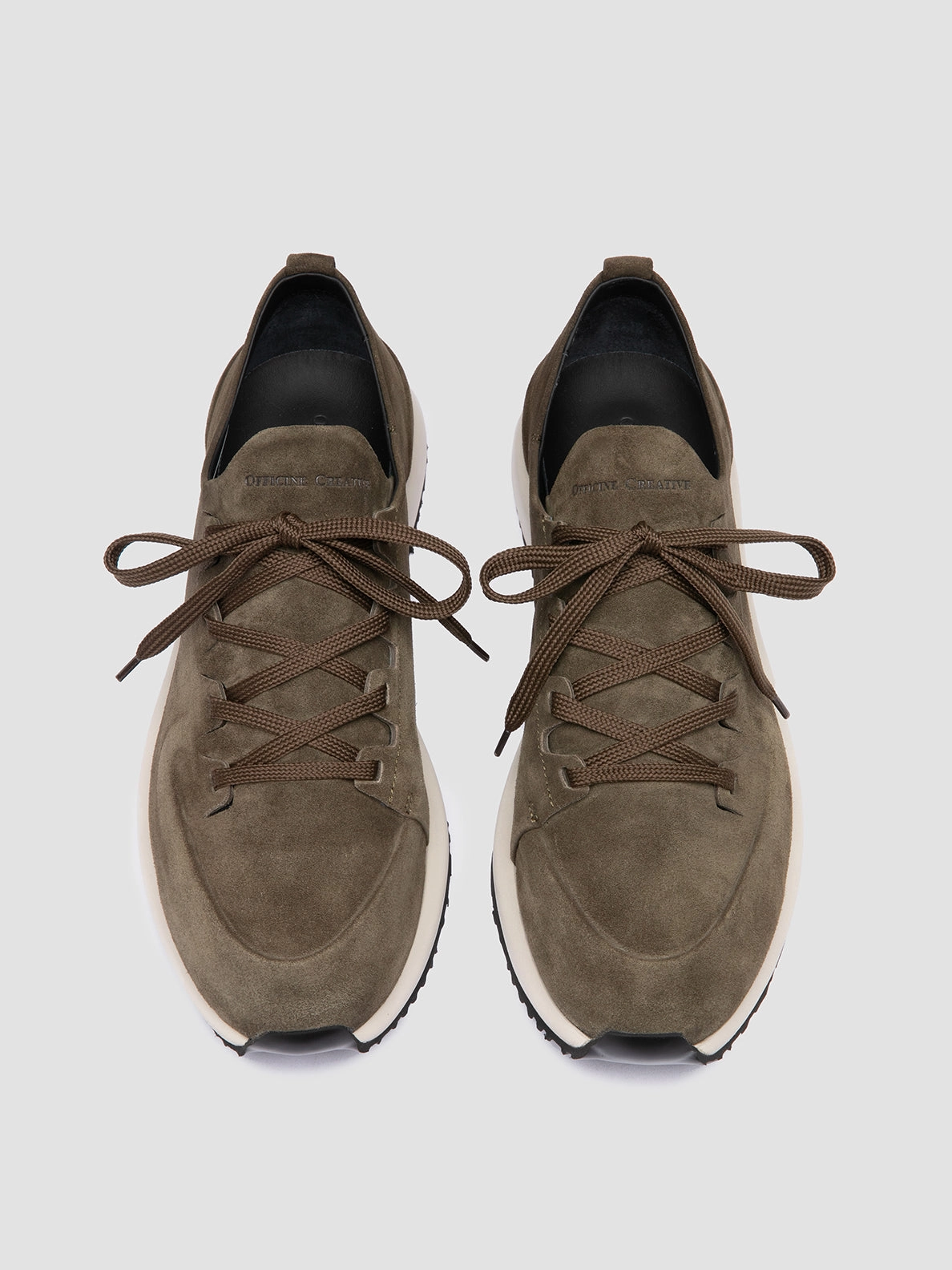 Hiking Shoes Boston Ma ENTIRE 001 - Green Suede Sneakers