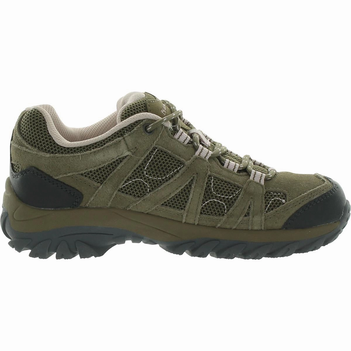 Hiking Shoes Without Socks Olympus Womens Suede Mesh Inset Hiking, Trail Shoes
