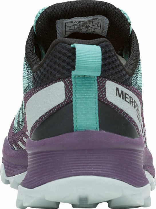 Merrell Speed Eco Waterproof Womens Walking Shoes - Green Rocker Hiking Shoes