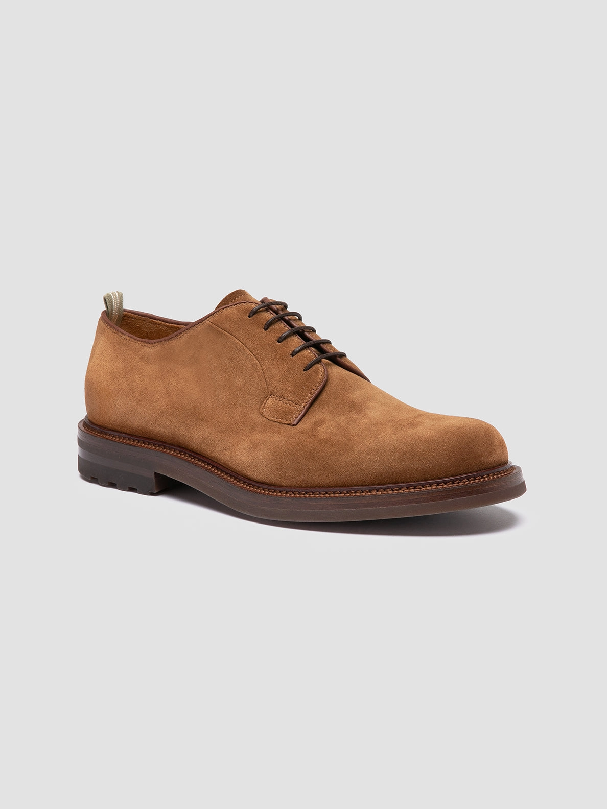 Saudi Arabia ASTON FLEXI 001 - Brown Suede Derby Shoes