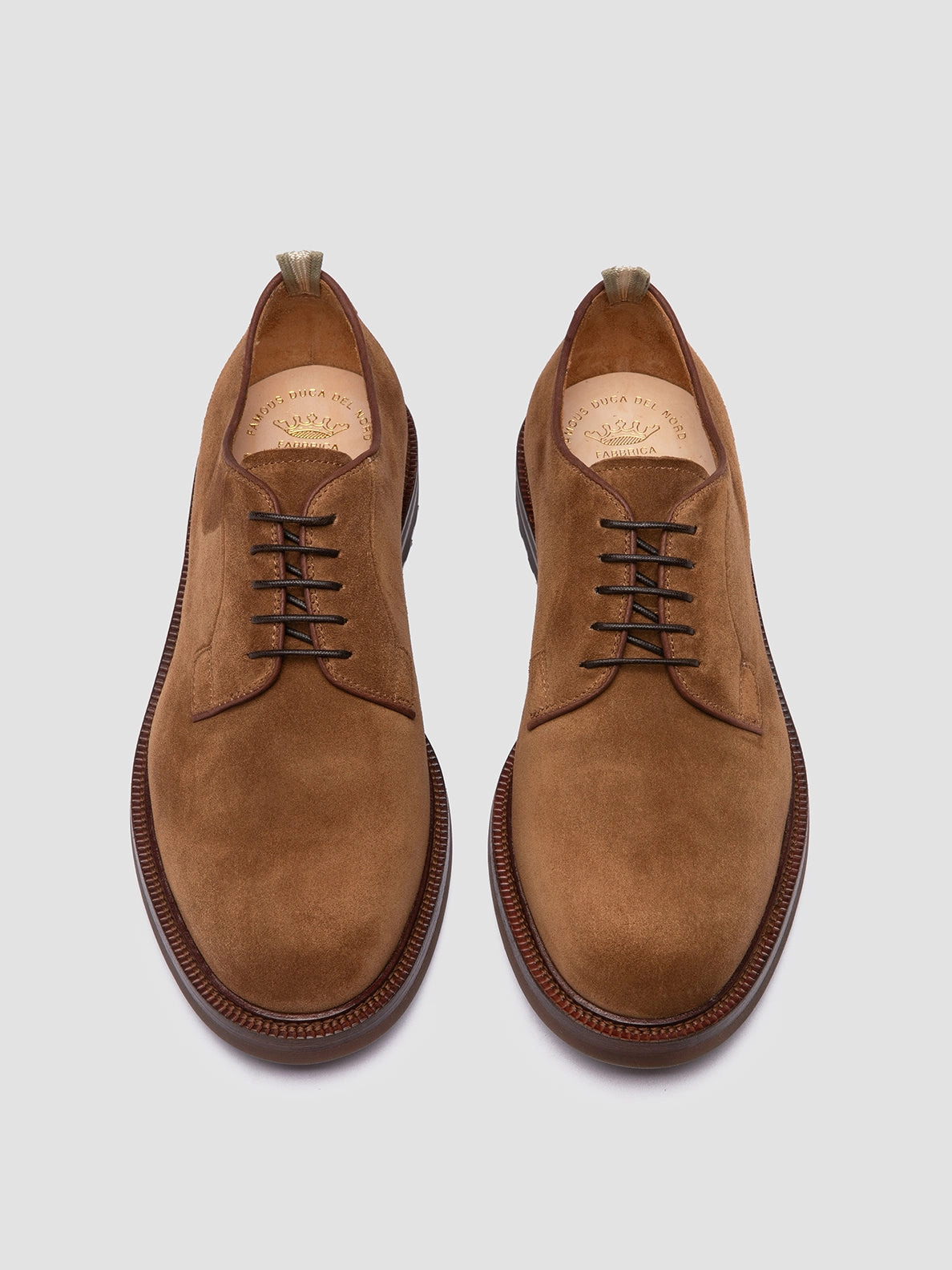 ASTON FLEXI 001 - Brown Suede Derby Shoes Running Shoes Sale