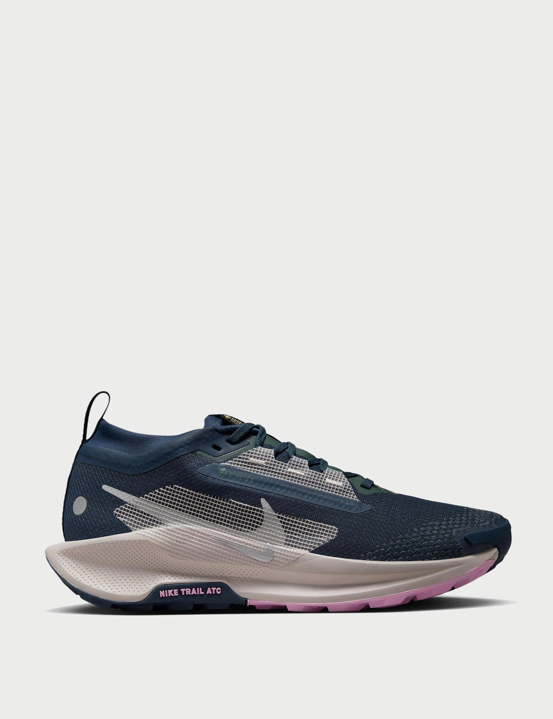 Pegasus Trail 5 Gore-Tex Shoes - Armoury Navy/Vintage Green/Platinum Violet Best Waterproof Trail Running Shoe