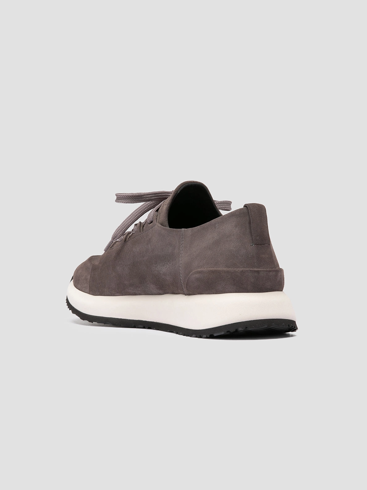 Second Hand Shoes ENTIRE 001 - Grey Suede Low Top Sneakers