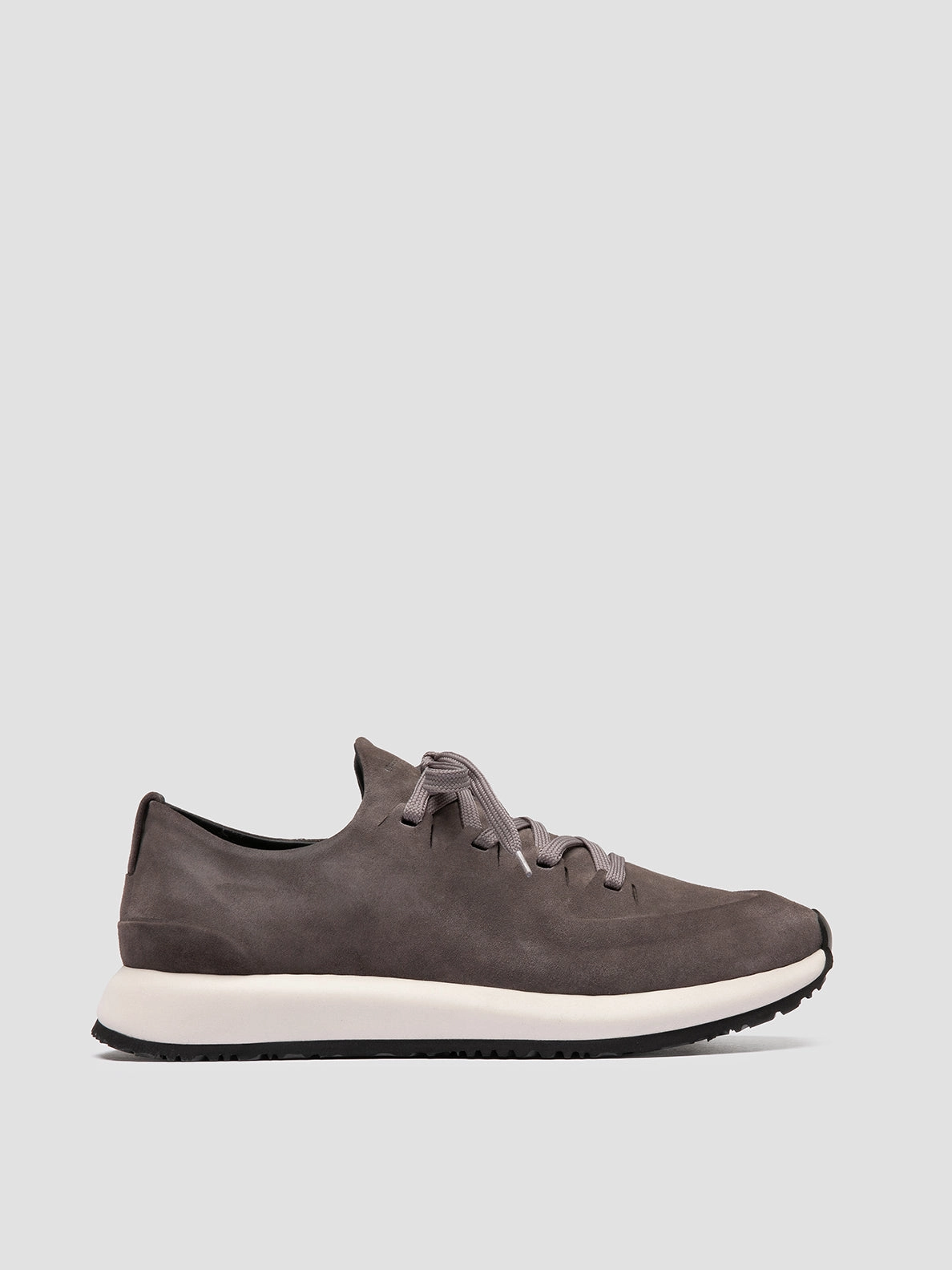 Clearance Shoes ENTIRE 001 - Grey Suede Low Top Sneakers