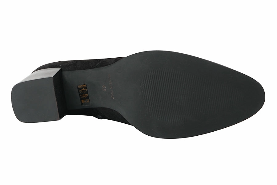 Tassel Knee High Boots EVA ALCOTT BLACK