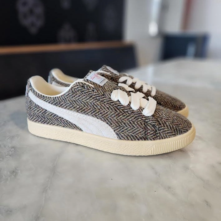 Puma Shoes Manchester City PUMA CLYDE HARRIS TWEED CHAMOMILE SUGARED ALMOND