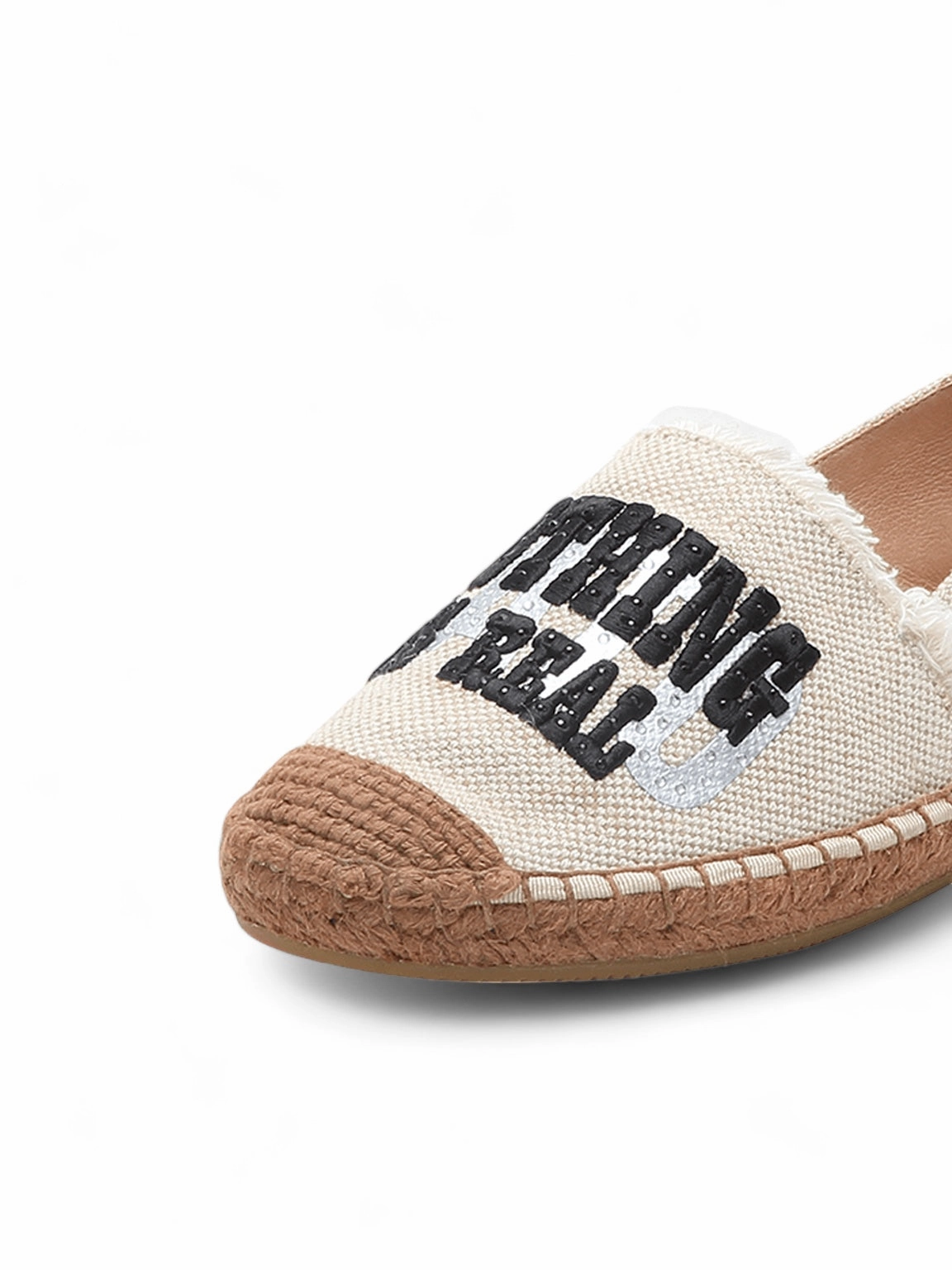 Leather Platform Espadrilles ST Real Twins Espadrilles