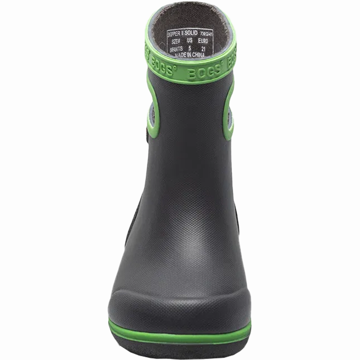 Short Wide Rain Boots Youth Skipper II Solid (4-10)