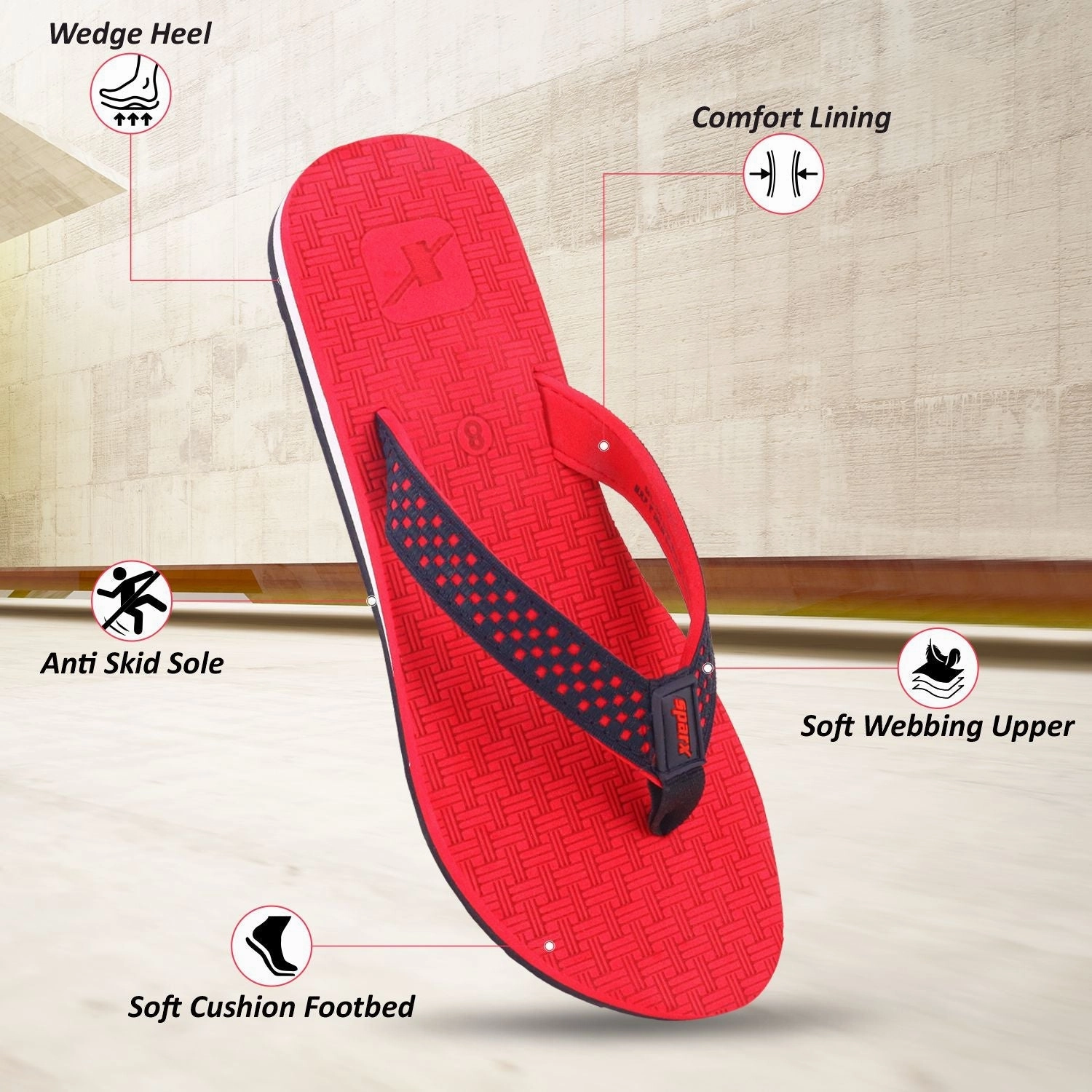 Steel Toe Sandals Flip Flops for Women SFL 631