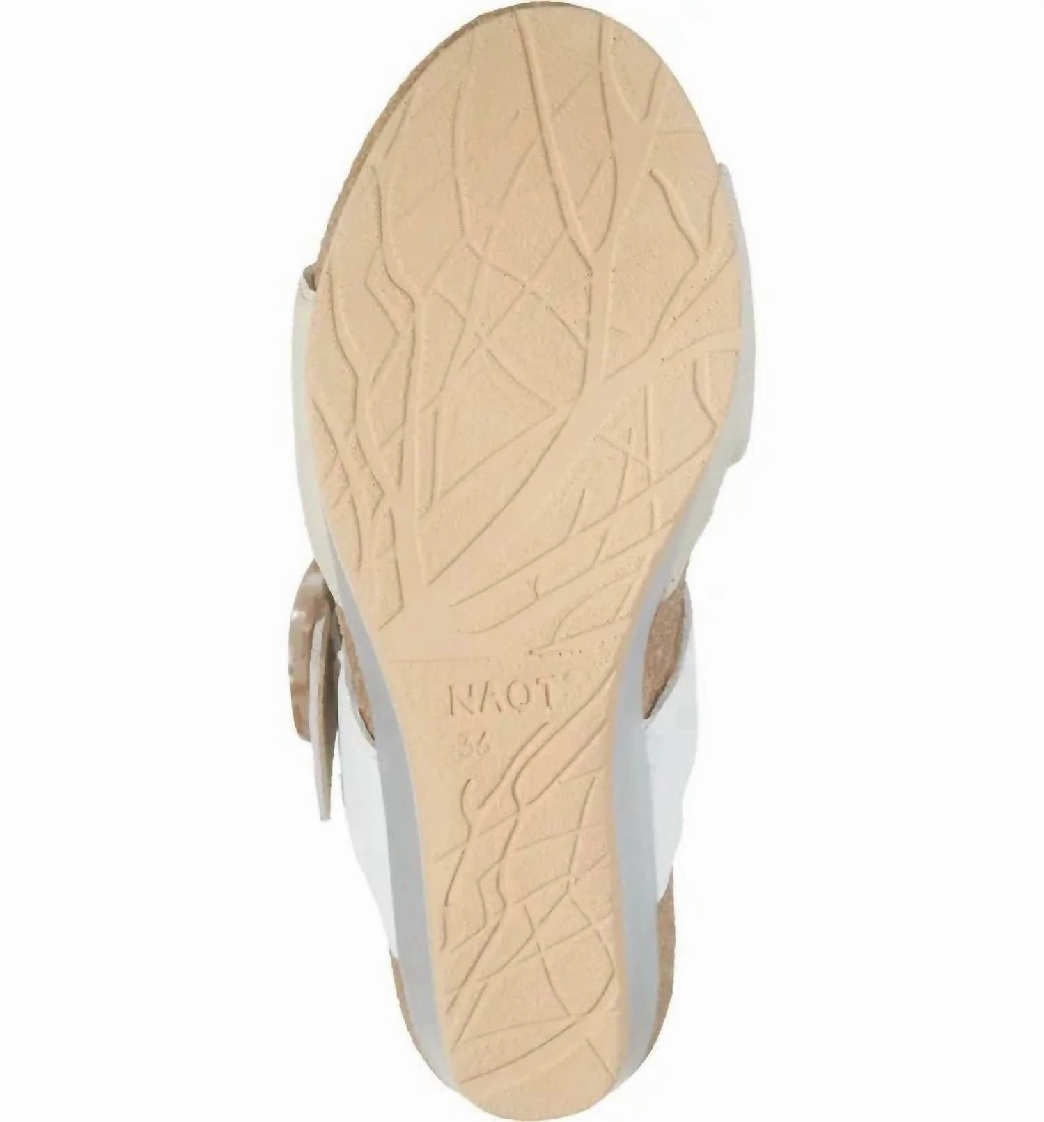 Sandals With Arch Support And Back Strap Women??S Kingdom Leather In Soft Ivory Soft White