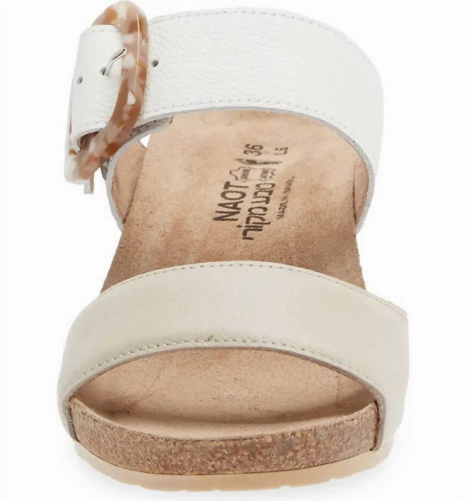 Vs Sandals Women??S Kingdom Leather In Soft Ivory Soft White