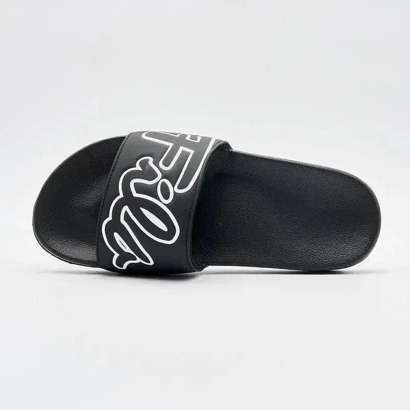 FILA Milano Slide - Black/White