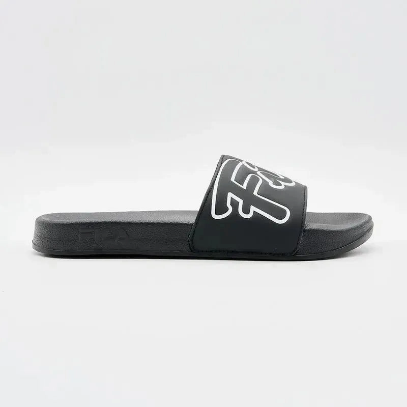 FILA Milano Slide - Black/White Trooper Slippers