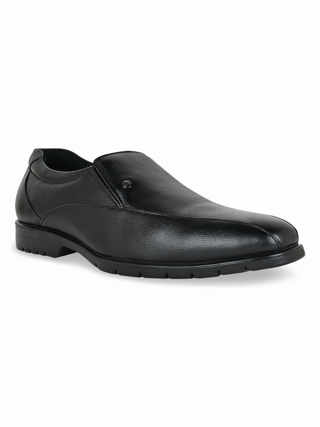Imperio By Regal Black Men Classic Leather Slip Ons Cloud