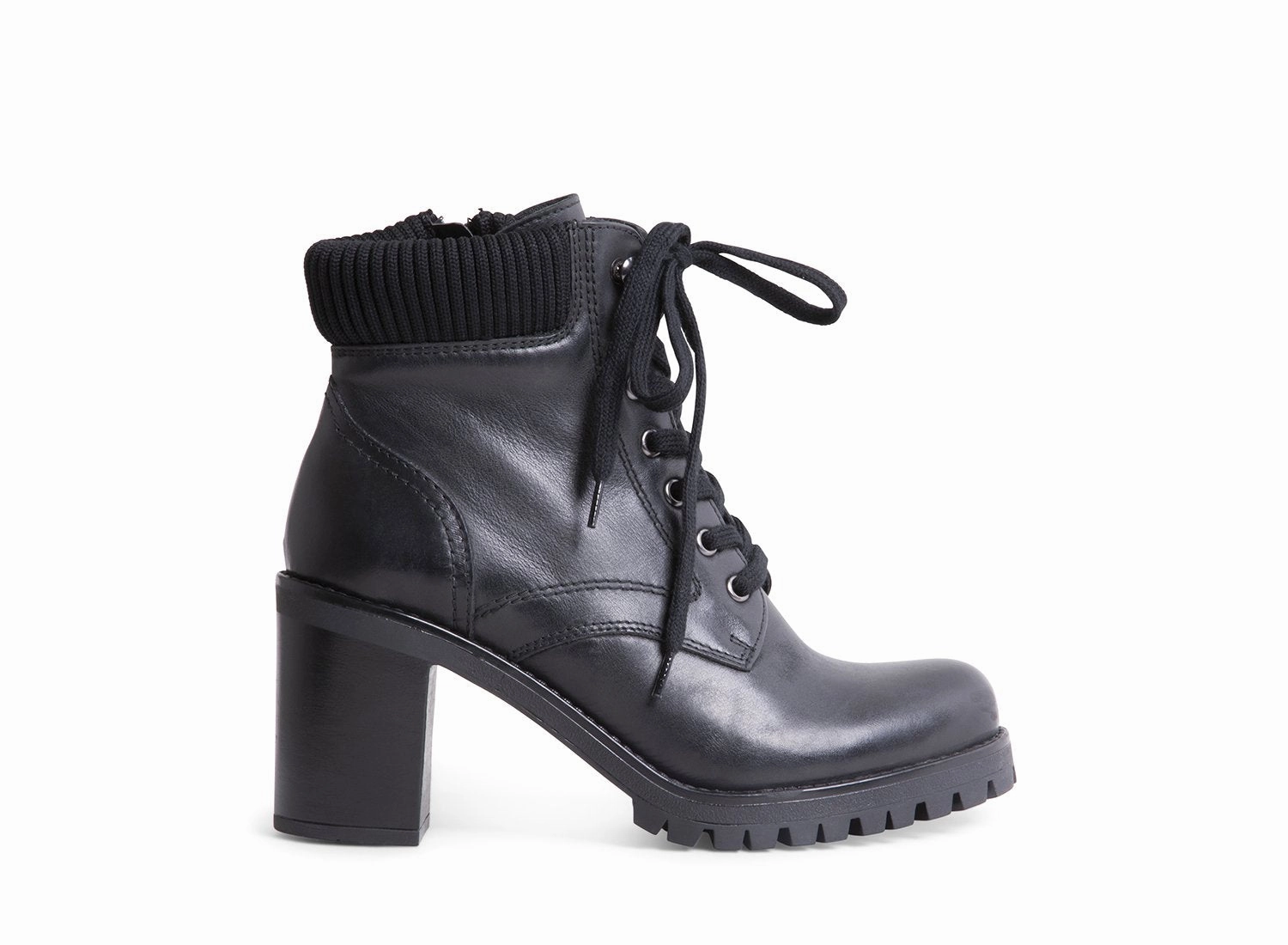 Combat Boot Store Near Me ALICIAA BLACK LEATHER
