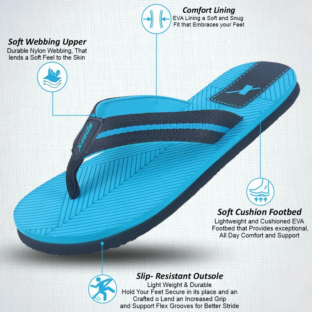 Diy Denim Flip Flops Flip Flops for Men SFG 640