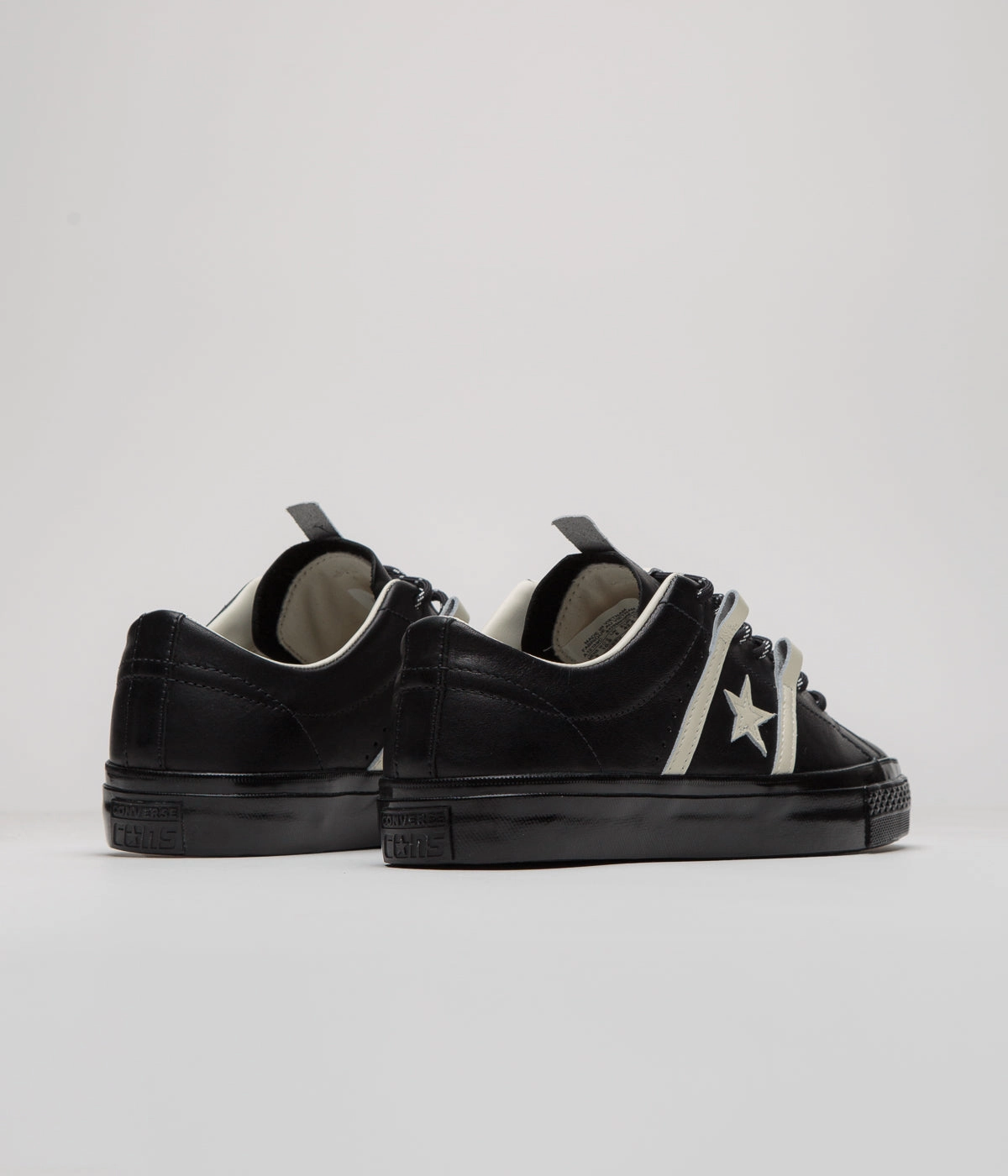 Converse Bobby De Keyzer One Star Academy Pro Ox Shoes - Black / Egret Dq