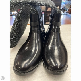 Hunter Garden Rain Boots Boots Rain By Michael By Michael Kors In Black & Grey, Size: 10