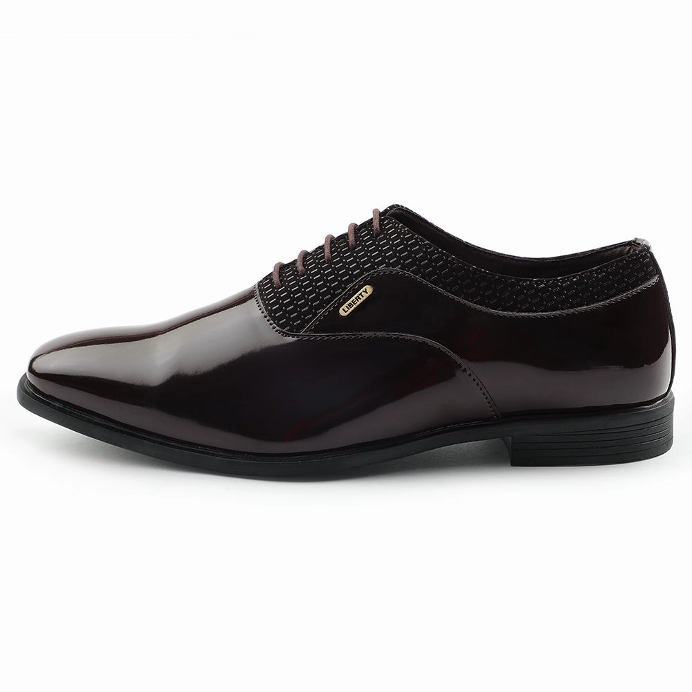 Healthcare Fortune Brown Formal Lacing Oxford Shoes For Mens A998-07 By Liberty