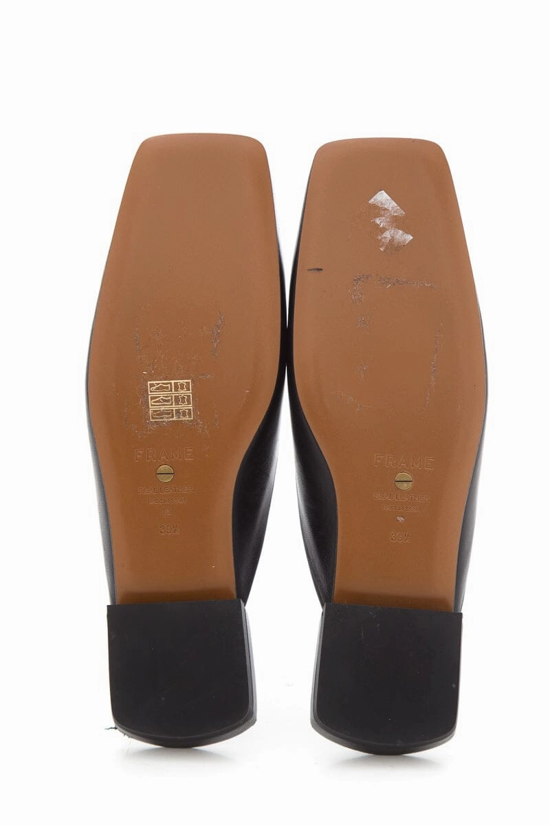 Orthopedic Bedroom Slippers Frame Black Slides SZ 39.5