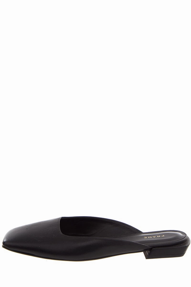 Frame Black Slides SZ 39.5 Gemma Slippers