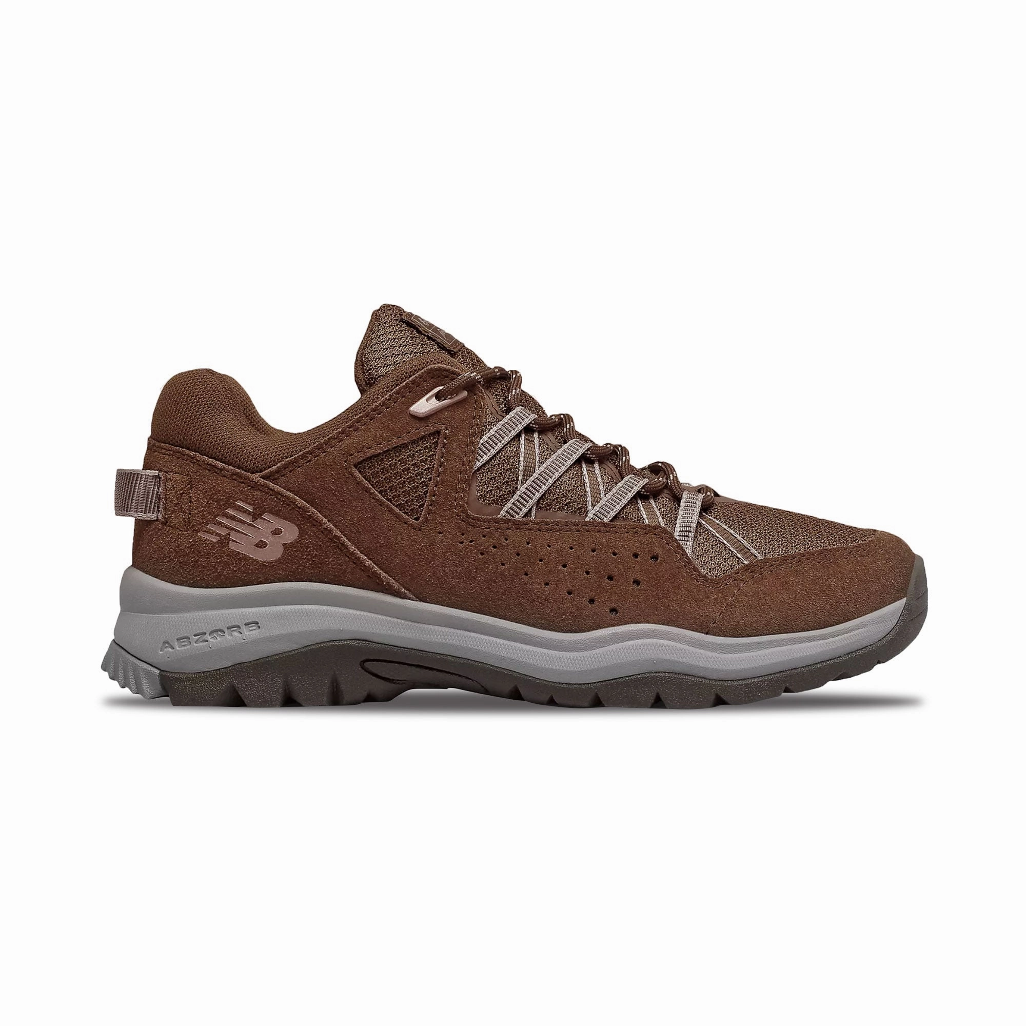 Hiking Shoes High Cut Mens Wide Fit New Balance MW669LC2 Brown Hiking Sneakers