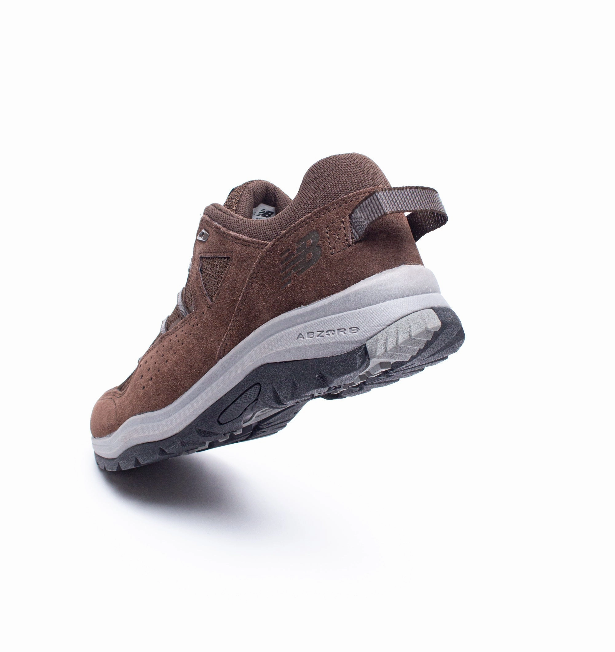 Mens Wide Fit New Balance MW669LC2 Brown Hiking Sneakers Best Hiking Shoes For Work