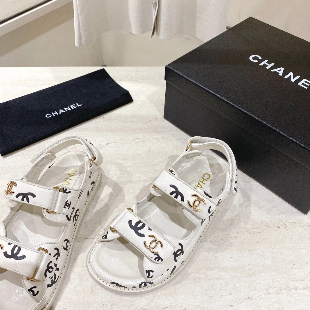 SE1027 CC Sandals / Size5-10 Silver Strappy Sandals