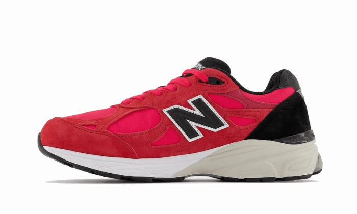 New Balance 990 v3 Red Suede Tenis New Balance 530 Mujer