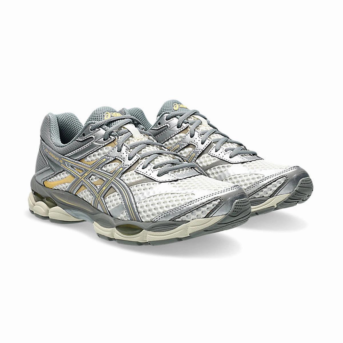 Asics Waterproof Trail Running Shoes GEL-Cumulus 16 'Cream Clay Grey'