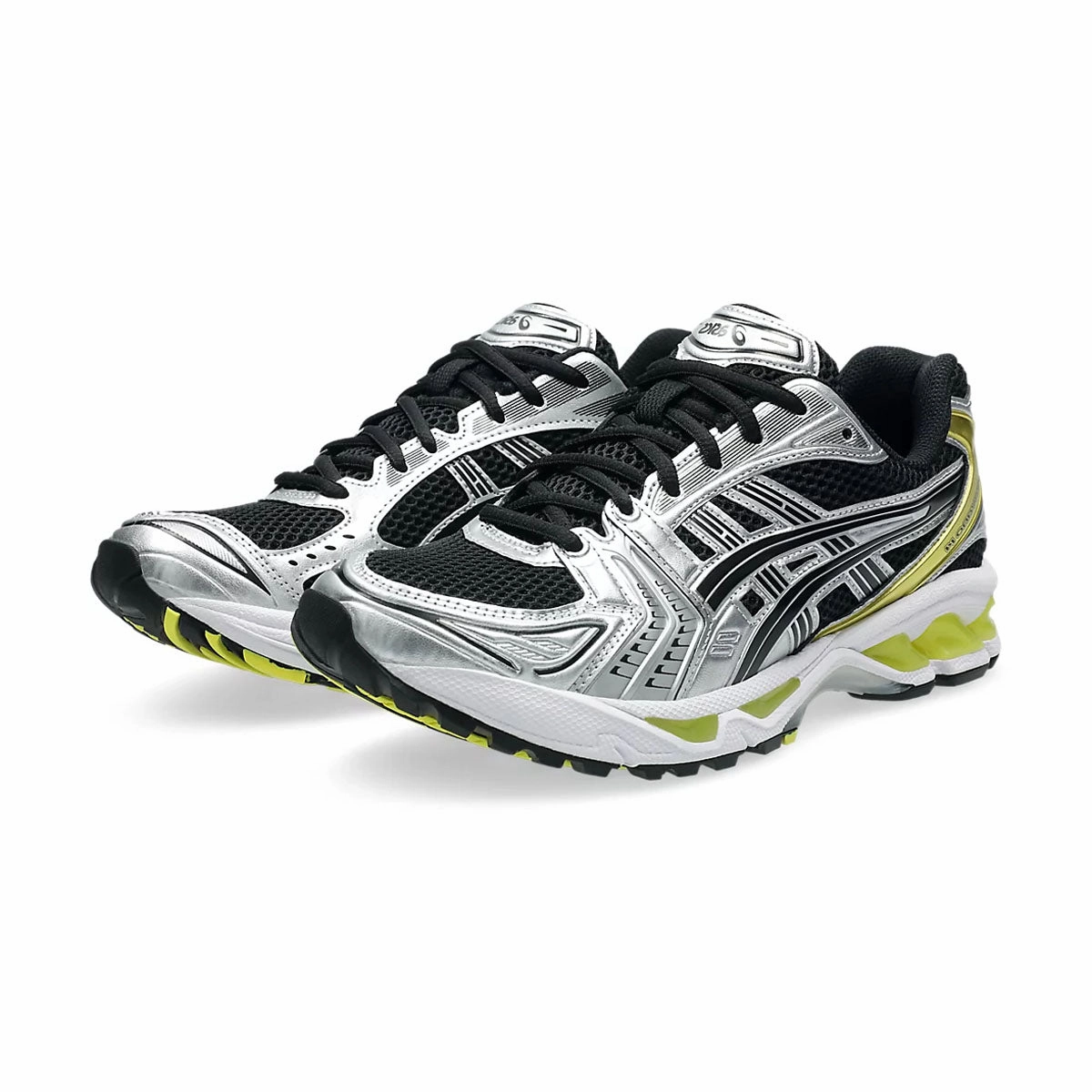 GEL-Kayano 14 'Black Lemon Spark' Amazon Asics Shoes
