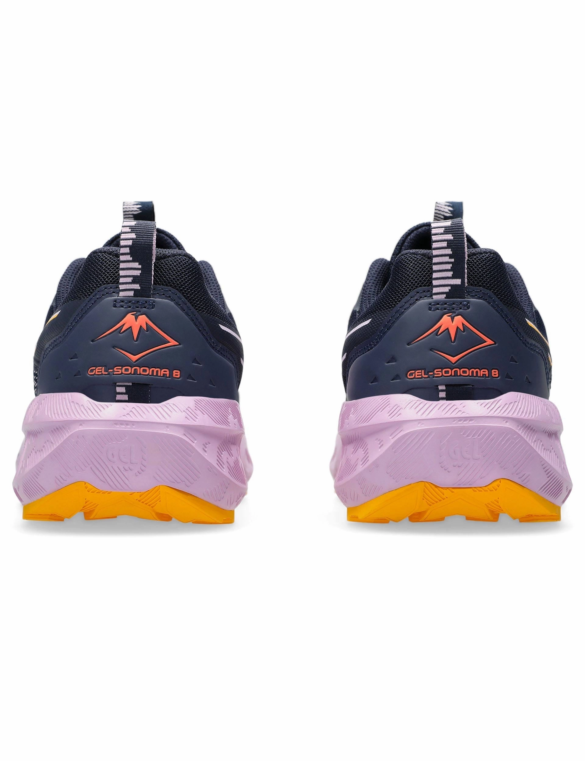 Gel-Sonoma 8 - Midnight/Light Ube Stiff Soled Trail Running Shoes