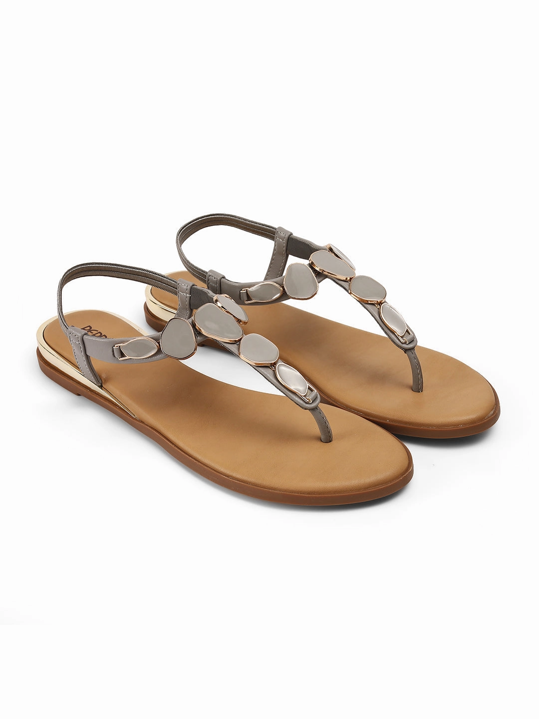 Sandals 777 Deal Gitano Flat Back Elastic Sandals
