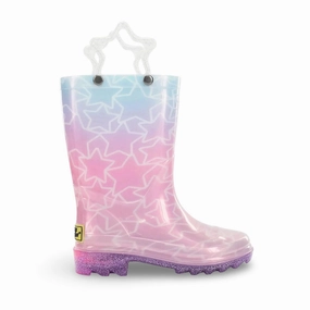 Glitter Star Rainboots Everywear Chelsea Rain Boots
