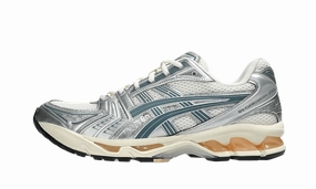 Boxing Asics Shoes ASICS Gel-Kayano 14 Birch Pure Silver Teal Gold