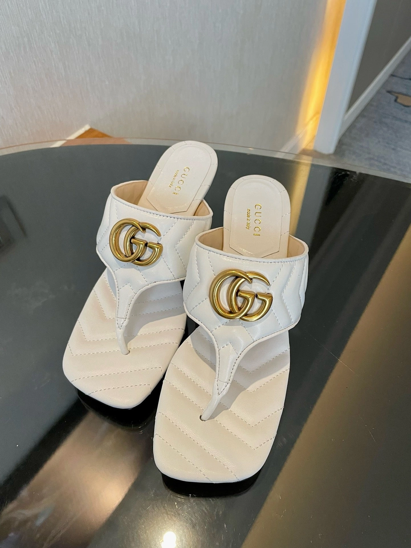 SE1418 Women's Double G Thong Sandal / Size5-11 Antigua Restaurants