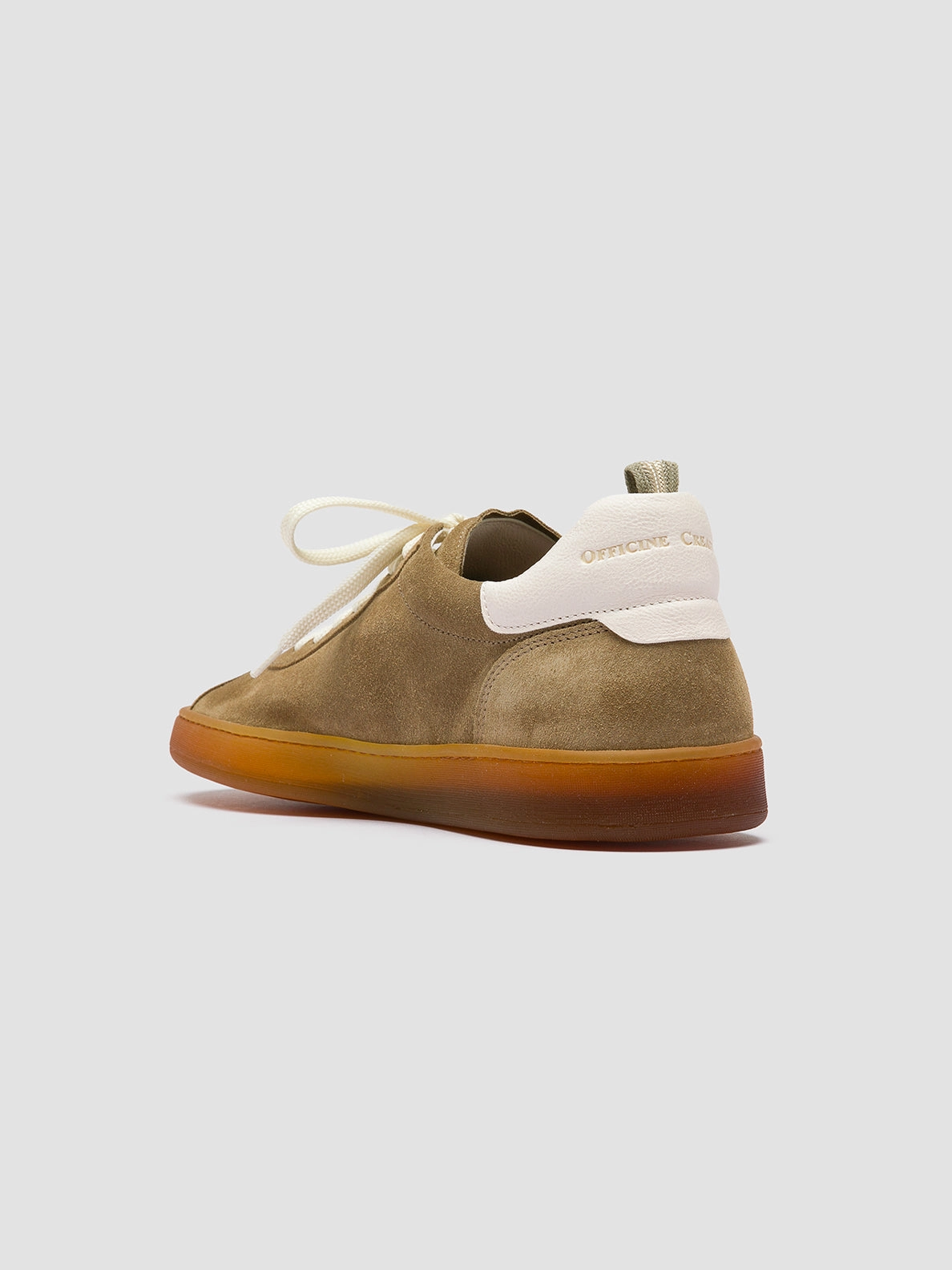 Challenger Atr 5 HALO 001 - Light Brown Leather and Suede Sneakers