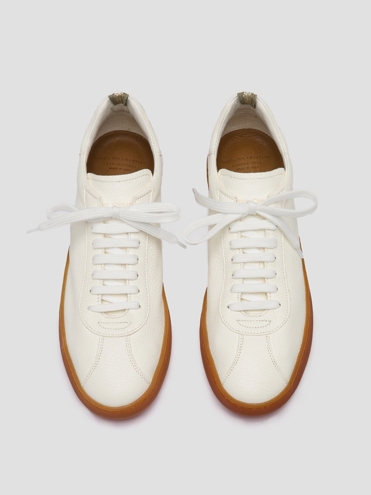 Clifton 9 Sale HALO 001 - White Leather Sneakers