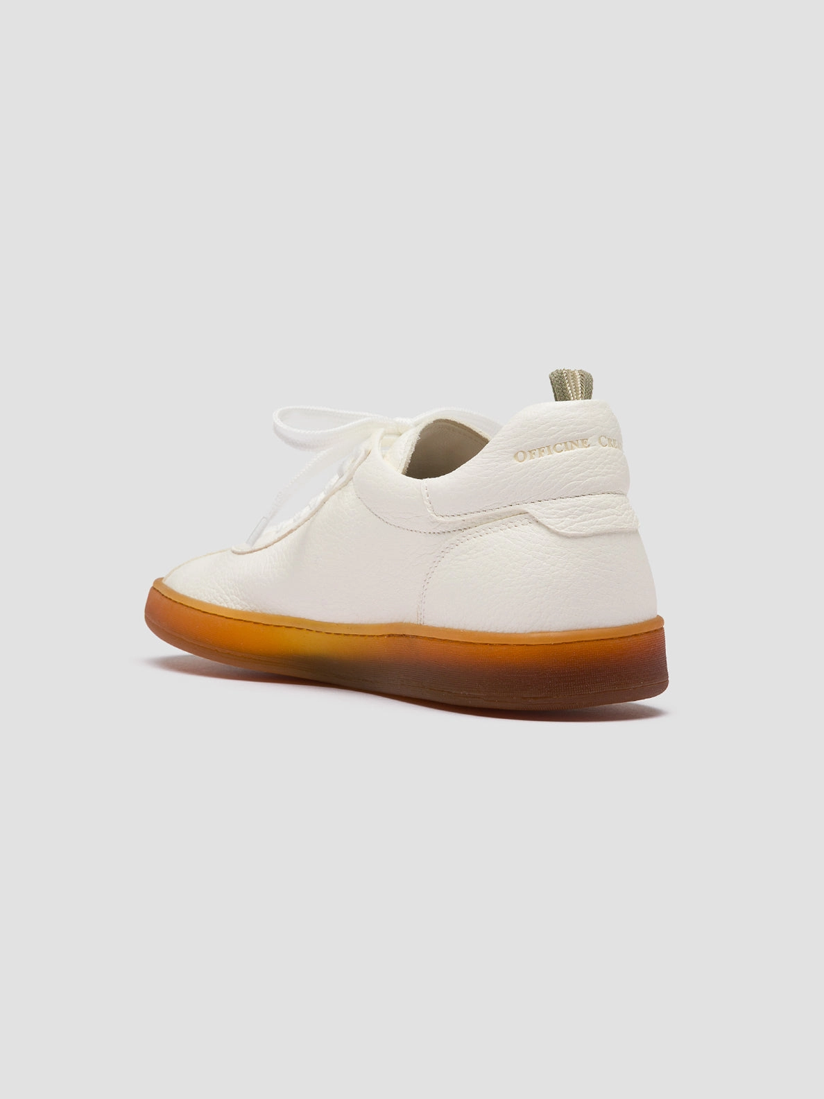 HALO 001 - White Leather Sneakers Squeak