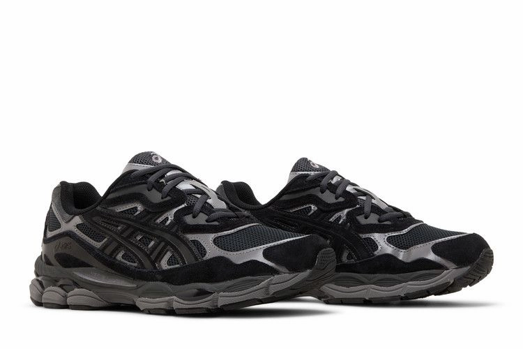 Asics Wrestling Shoes Dave Schultz ASICS Gel-NYC Graphite Grey Black