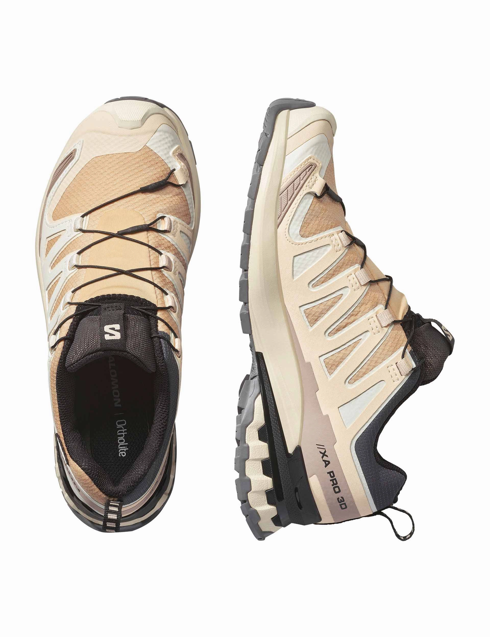 XA Pro 3D V9 Gore-Tex - Hazelnut/Tender Peach/Black Best Trail Running Shoes For Supinators