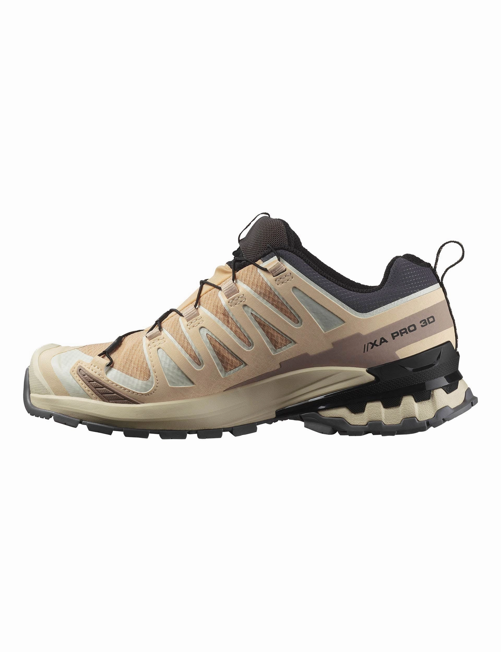 XA Pro 3D V9 Gore-Tex - Hazelnut/Tender Peach/Black Hybrid Trail Running Shoes