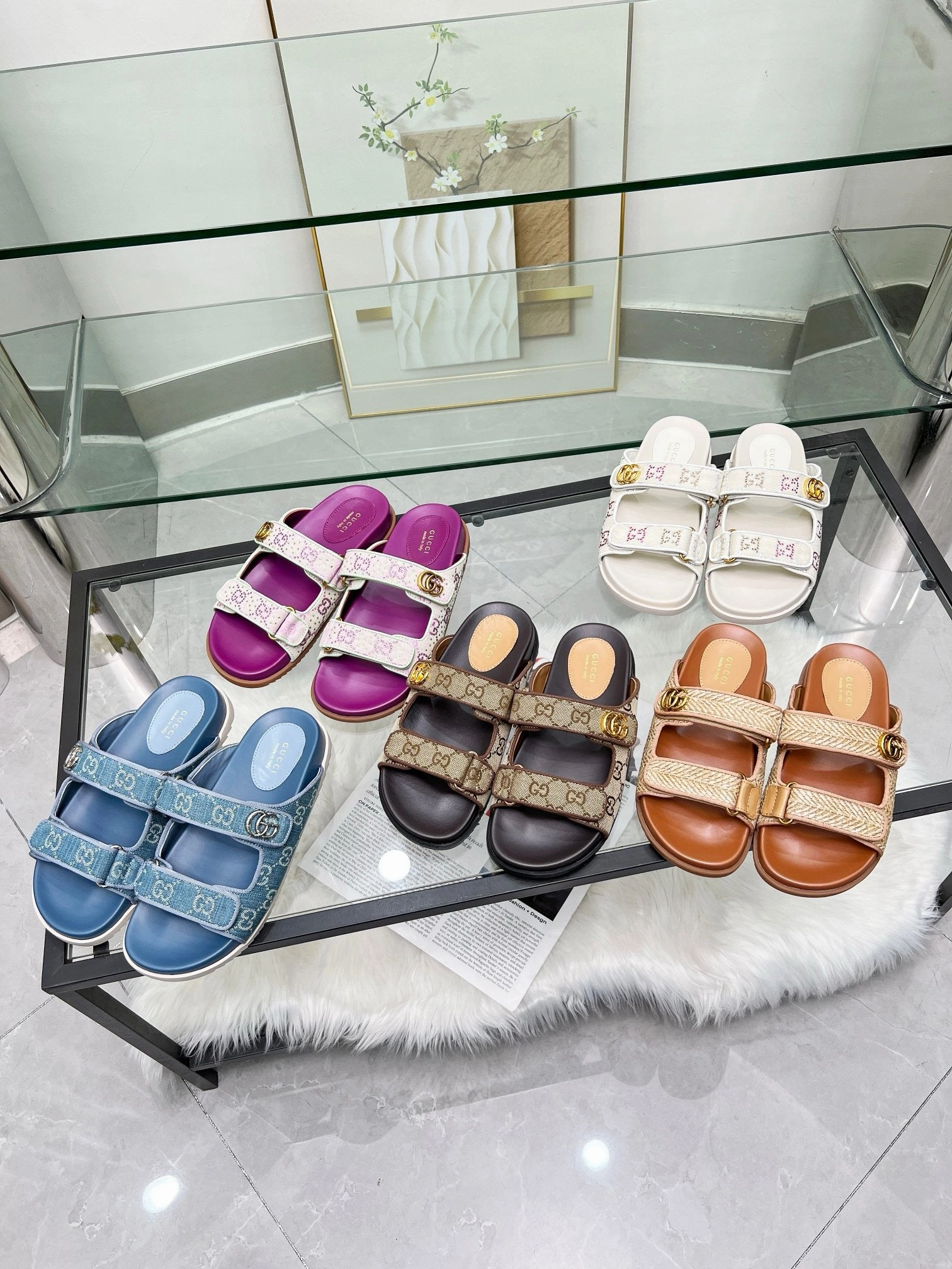 Nightmare Before Christmas Slippers SE1387 Women's Sandal with Double G / Size5-11