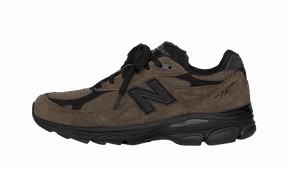 New Balance Work Shoes Steel Toe New Balance 990 v3 JJJJound Brown