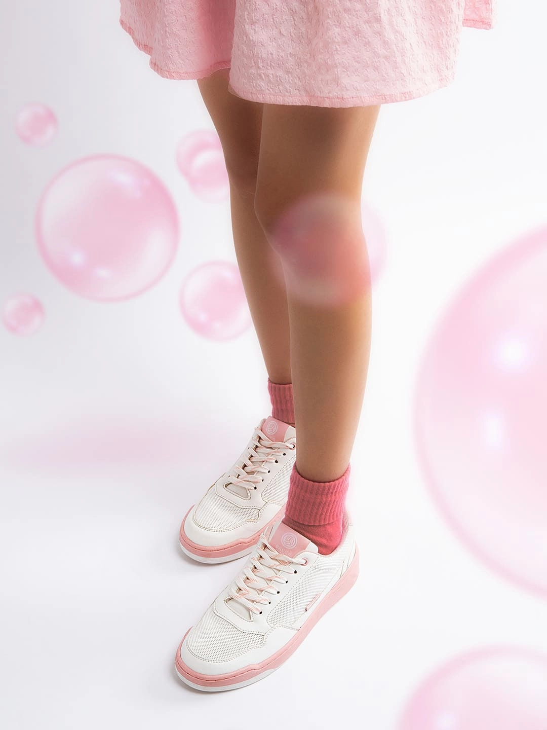 Best Shoes For Training Bacca Bucci Womens Vibe City Sneakers  Lavender and Blush Pink