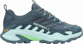 Merrell Moab Speed 2 GORE-TEX Mens Walking Shoes - Grey Hiking Shoes Open Toe