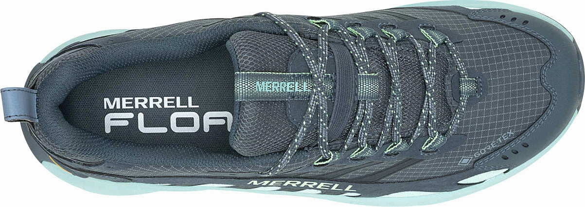 Merrell Moab Speed 2 GORE-TEX Mens Walking Shoes - Grey Hiking Shoes Made In Europe
