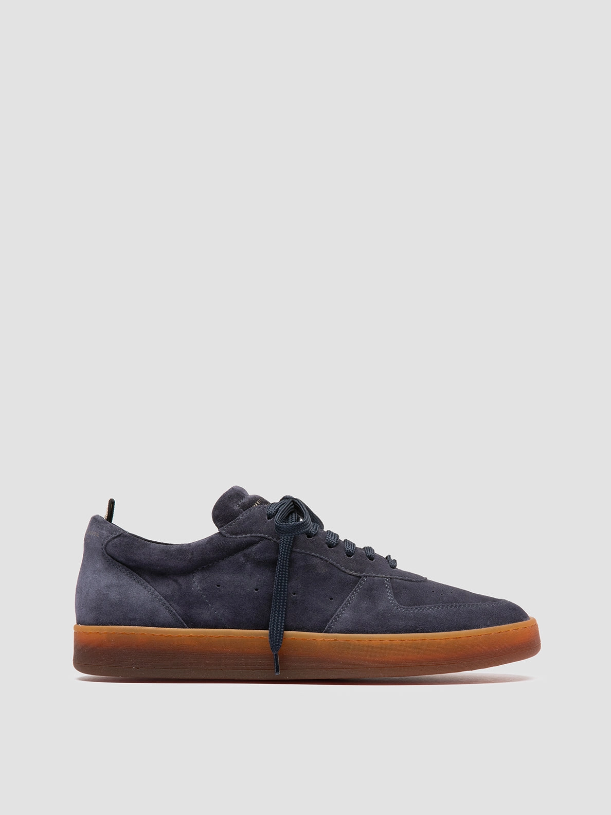 Difference Between The ASSET 001 - Navy Suede Low Top Sneakers