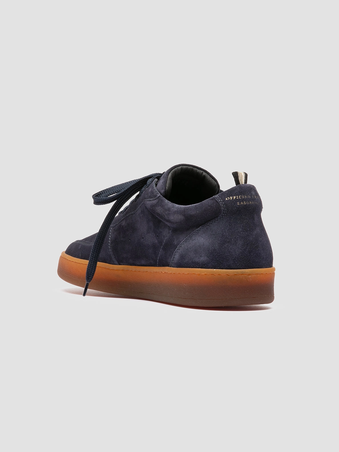 Best For All Day Walking ASSET 001 - Navy Suede Low Top Sneakers